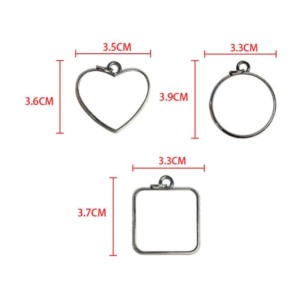 Pendentif diffuseur d'huiles essentielles pour porte-clés d'aromathérapie par sublimation personnalisée DIY