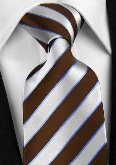 100% Silk Neckwear Woven Tie