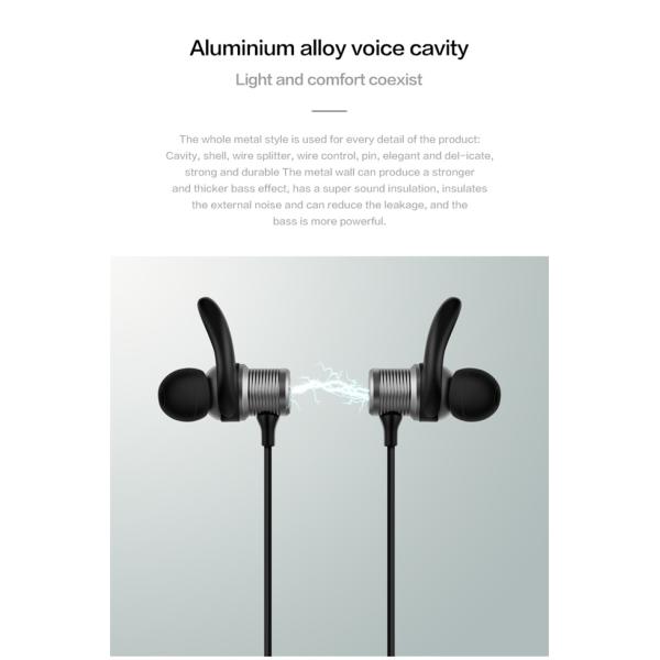 OEM Alloy Housing 106dB Metal Wired Earphones With Ear Hooks 10mm