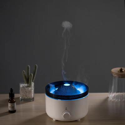 Humidificateur de chambre à coucher silencieux avec chronomètre intelligent Humidificateur d'air à flamme
