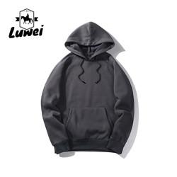Designer Custom Wholesale Poly Cotton Dress Heavy Weight Blanket Premium Black Oversized Pullover Hoodie For Men