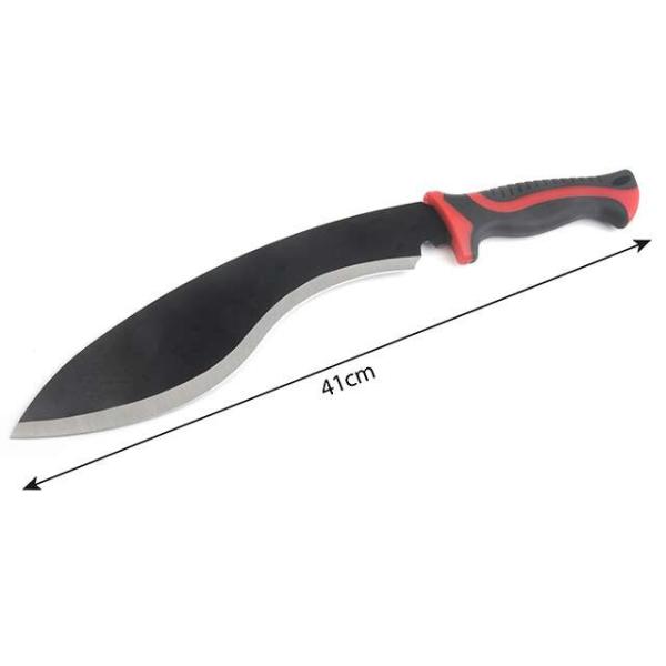 High Carbon Steel Machete OEM 16in Camping Survival Knife 3mm Blade