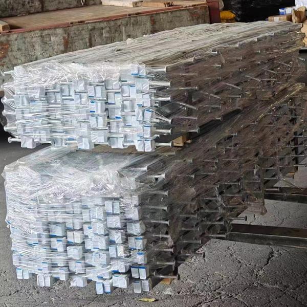 Smooth 4.5kN Galvanized Steel U Channel Fastener With C-Shaped Groove
