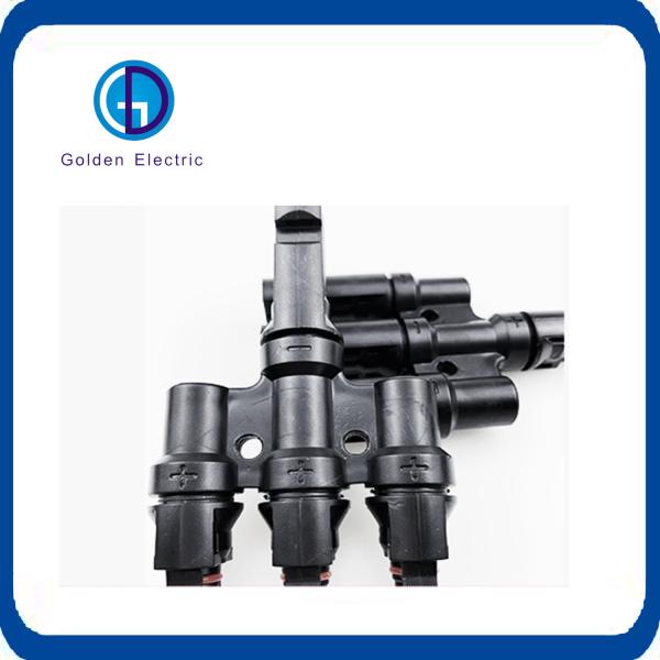 Mc4 3 in 1 out Connector for Multiple PV Solar System Connector PPO Housing Material