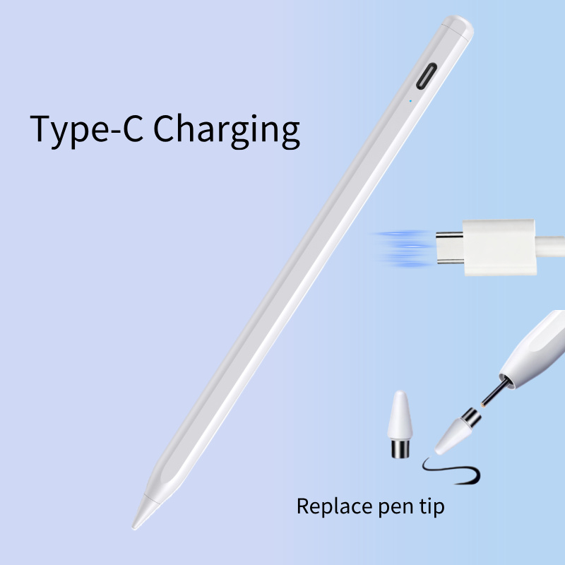 Double-tap Touch Switch Free 3 Pen Tip Universal Stylus Pencil Suitable Most Android and IOS Mobile and Tablet Devices