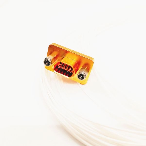 Micro Rectangular Connector J30JM1-9ZKS Glass Sealed Connector 9 Pins Jack (Female) Connector