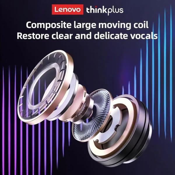 Lenovo LP80 Pro RGB Wireless Earbuds TWS Stable Connectivity Voice Control