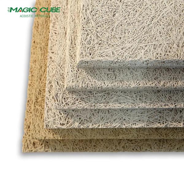 Interior Wood Fiber Ceiling Panels Heat Insulation And Eco Friendly
