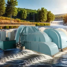 Специально разработанный генератор энергии турбины Пелтона мощностью 100 кВт-50 МВт 50/60 Гц с высокой головкой