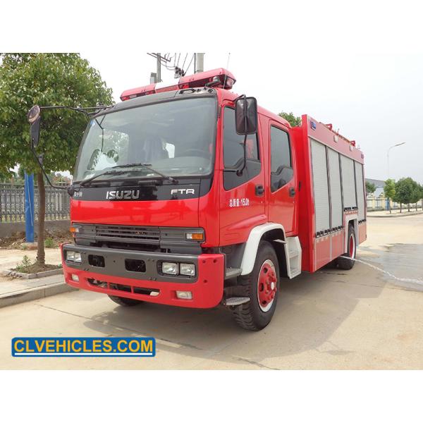 ISUZU FTR 205hp Emergency Rescue Truck 3000L Water Tank Capacity