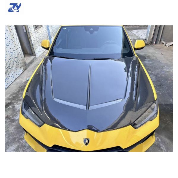 2024-2025 New Conditions for Lamborghini Dry Carbon Fiber Engine Cover with Ventilation Holes