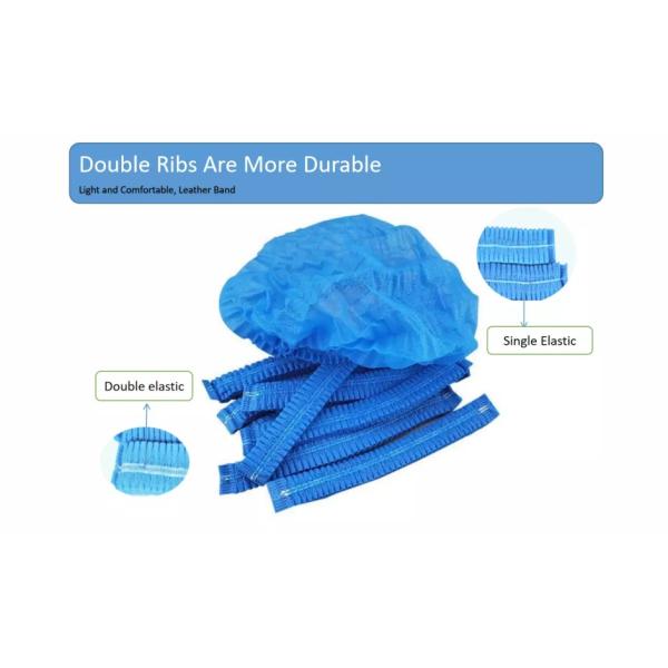 Non Woven 14g 21inch Disposable Clip Cap