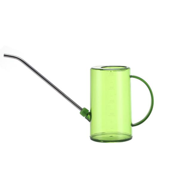 16.5cm High Steel Scale 23cm Spout 1.0L Plastic Resin Watering Can