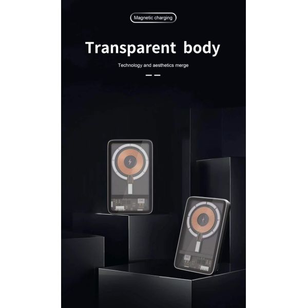 10000mah Wireless Charging Power Bank Industrial Magnetic For IPhone