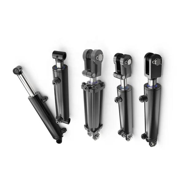 Industrial double acting hydraulic oil cylinder 20 ton farm machinery tie rod hydraulic lift cylinder manufacturer