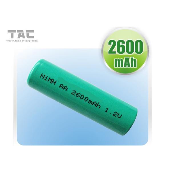Высокий потенциал AA 2600mAh зеленый мощность никель металл-гидридные аккумуляторы