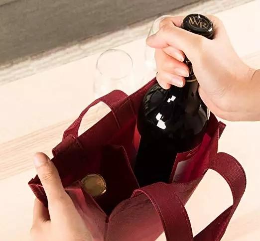 Oem / Odm Double Handles Non Woven Bags For Promotional Gift