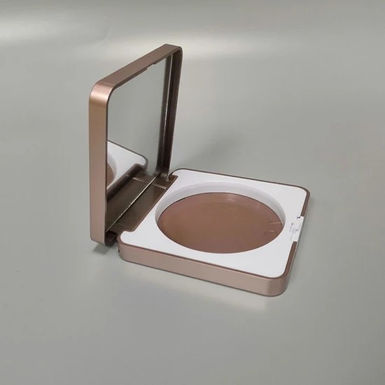 JL-EC202  Square 10g Eco-Friendly Eyeshadow Makeup Box Sustainable Cosmetic Packaging With Mirror