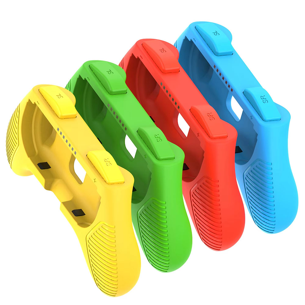 Laudtec Grip Kit Protective Cover for Switch Joycon 360 Anti-Fall Shockproof Shell Slim Lightweight Soft Skin Friendly Yxj15