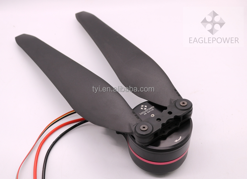 Eagle Power X8 High Efficiency Integrated Motor Kit for UAV Including FOC ESC Propeller Motor Holder and LED Light
