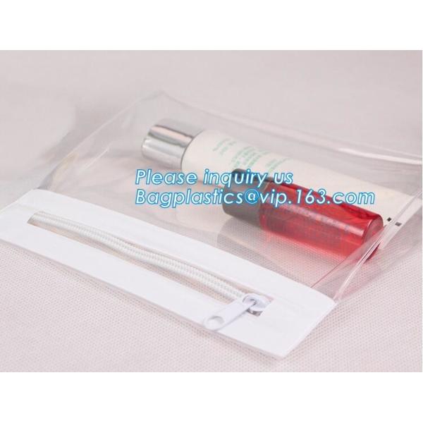 метал молния, слайдер металла, сумка документа сетки ПВК размера папки файла а4 с косметиками молнии поставки офисов путешествуют пакет