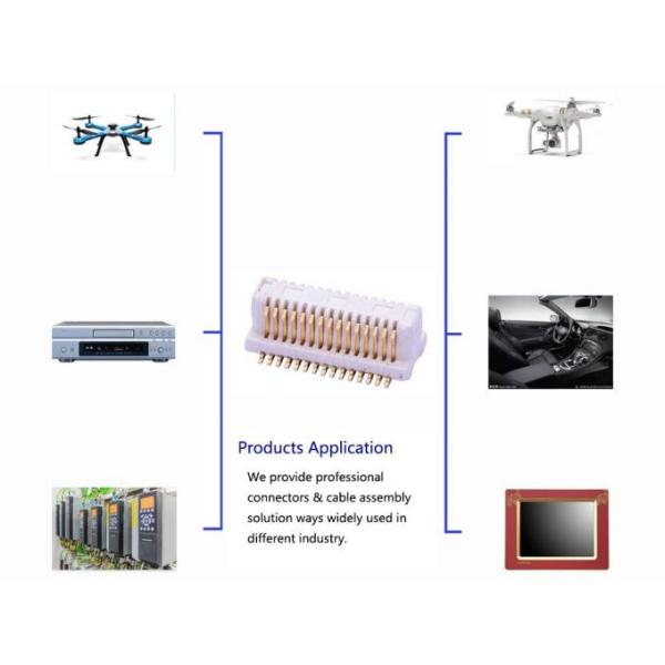 Conseil de 300VAC SMT pour embarquer le connecteur masculin du lancement 0.80mm BTB de connecteur