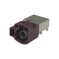 FAKRA HSD conector coaxial de ángulo recto tipo de montaje de PCB para BMW