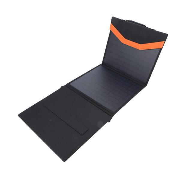 Кампинг солнечный складный пакет 80W портативная солнечная панель для генератора электростанции