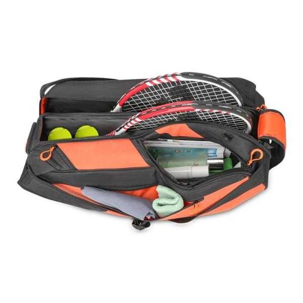 Bolso de los zapatos del bádminton de la moda, bolso de la raqueta de Racquetball del poliéster