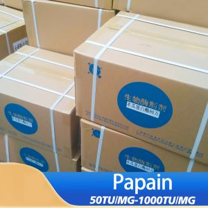 Enzyme Papain 50TU/MG-1000TU/MG Providing Enzyme Preparation Sample Minimum Order 1kg