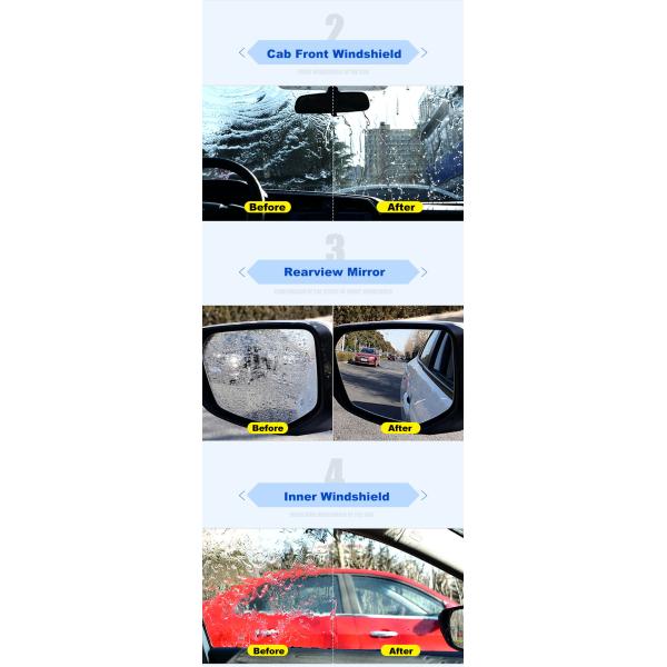 Spray repelente al agua para coche en aerosol de 500 ml para protección del parabrisas