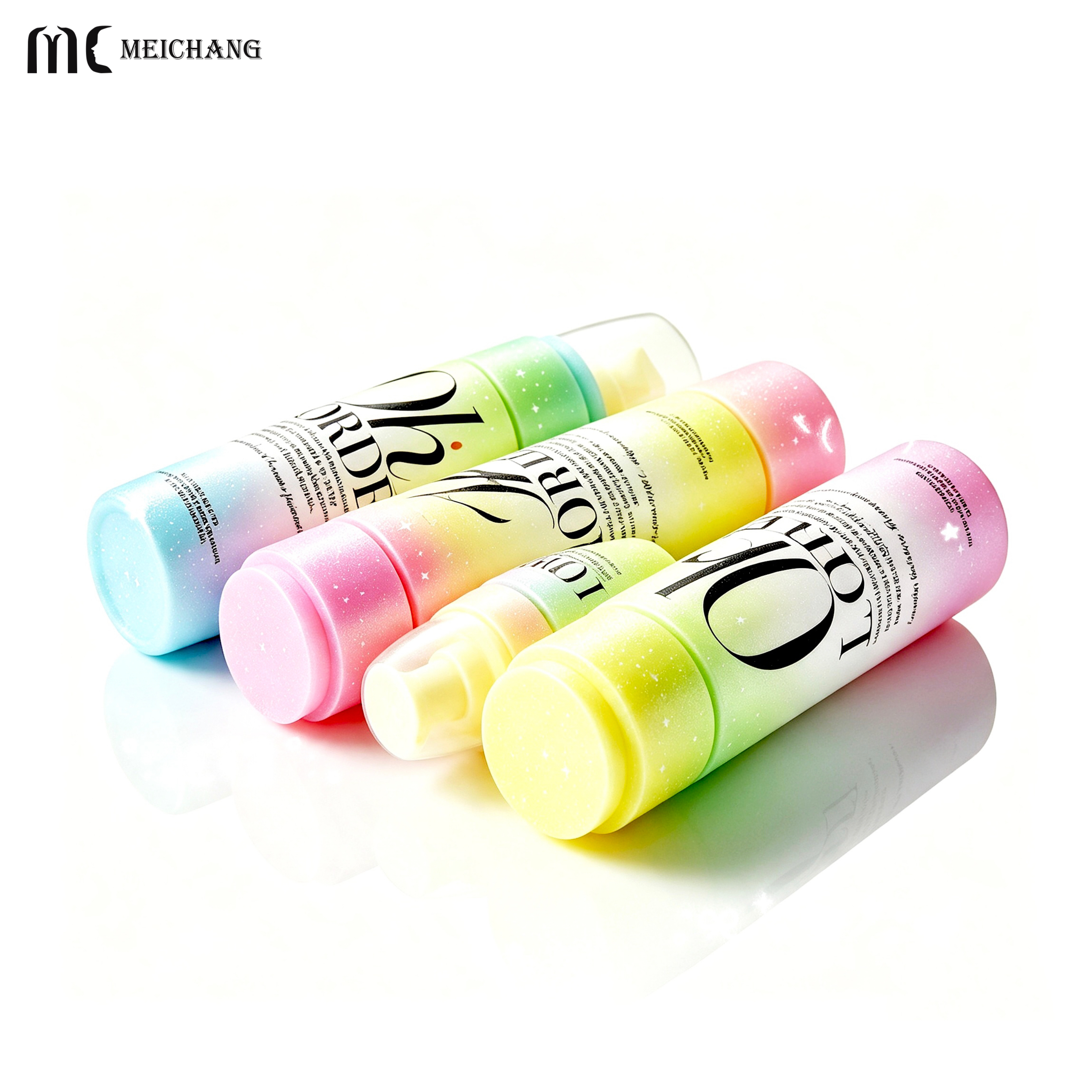 30g/50g/30ml/50ml/90ml/110ml Premium Glass Skincare Packaging Set with Creative Caps Multi-Size Glass Bottles & Cream Jars(MC-326)
