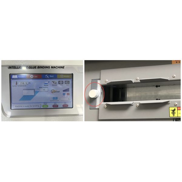 C70F-A3 New Automatic Book Glue Binding Machine with Servo Motor