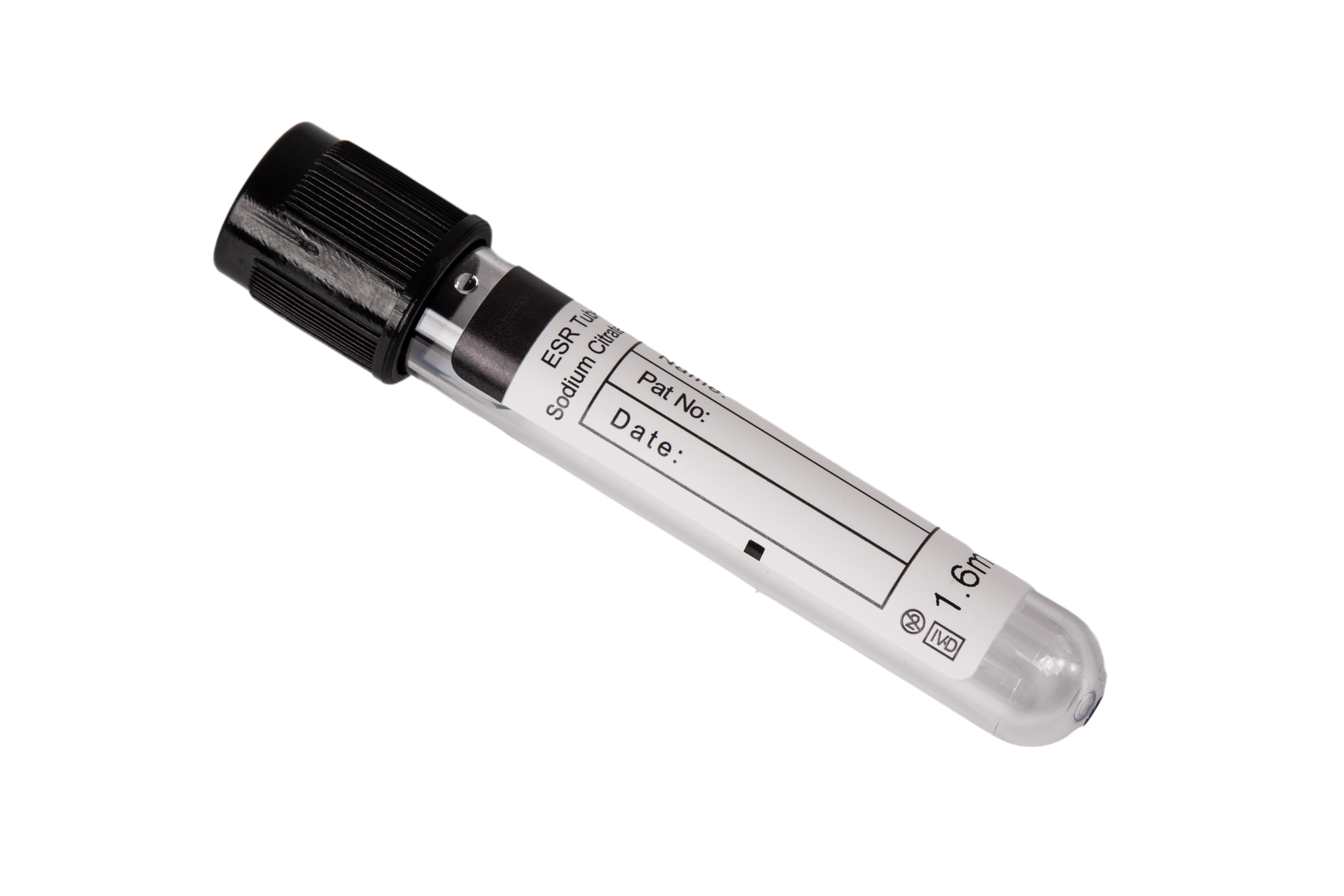 7ml 8ml 9ml ESR Tube Glass Tube Anticoagulant Blood Tube For ESR