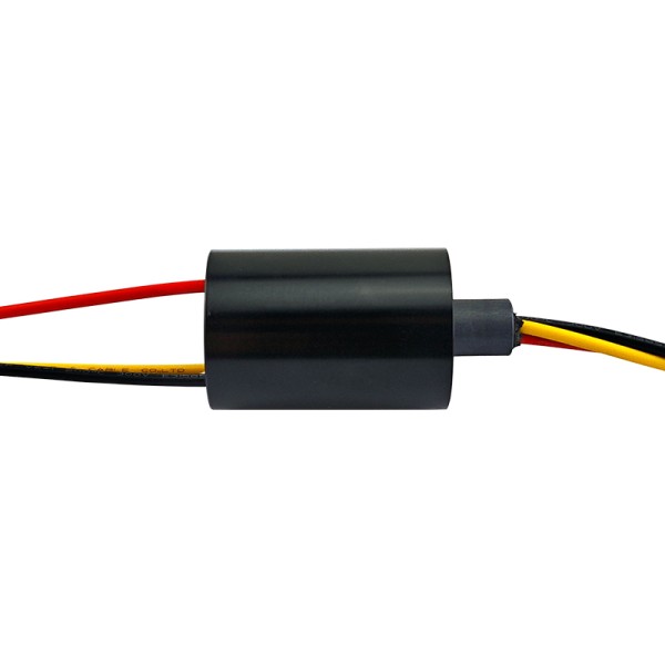 3-channel 5A capsule slip ring with outer diameter 22mm for security and consumer electronics
