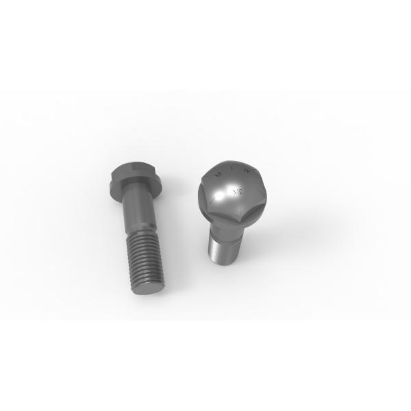 156-32-11210 Track Bolt M19×1.5×65mm Grade 12.9 Heat-Treated Alloy Steel