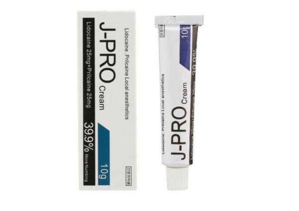 Do anestésico de creme do corpo 10g da tatuagem de J-PRO 39,9% pele semi permanente rápida Numbing o melhor creme Numbing