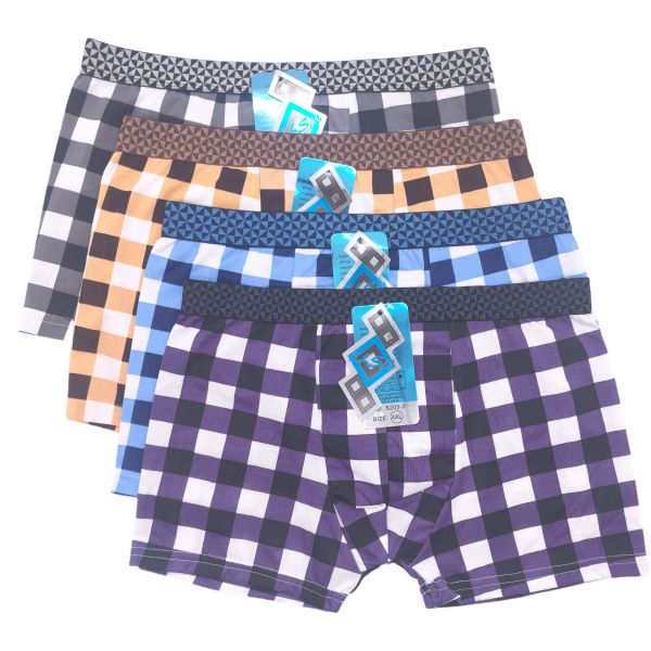 Men Boxer Briefs One Size Brief Wholesale High Quality Men Boxer Briefs Printed Design Fast Shipping Men's Underpants