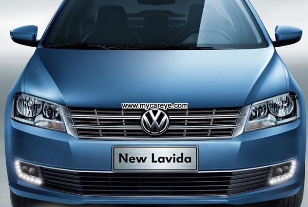 VW Lavida daylight DRL LED Daytime driving Lights car foglight retrofit