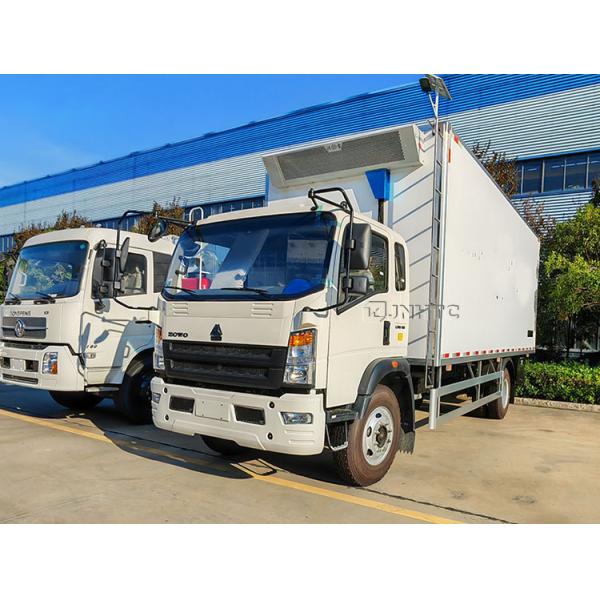 Nouveau et d'occasion 10 tonnes de direction droite HOWO 5 degré 140HP camion réfrigérateur de fret congelé