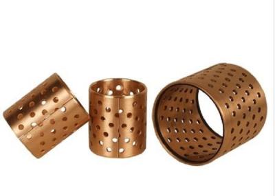 Tin Sintered Bronze Bushing , CuSn8P Thin Wall Bushings Easy Installation