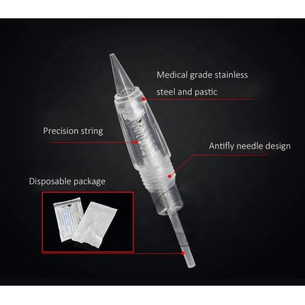 Medical Grade 0.40mm 5R 3R Plastic Tattoo Machine Needle permanent makeup needle