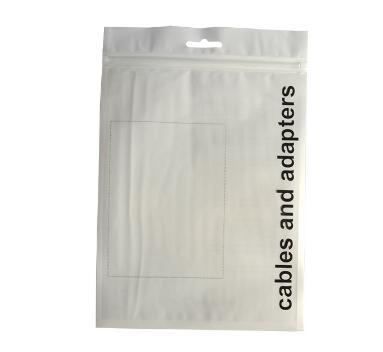 Custom Thickness 80mic 100mic Plastic k Matt Poly Packaging Bag for makeup tools
