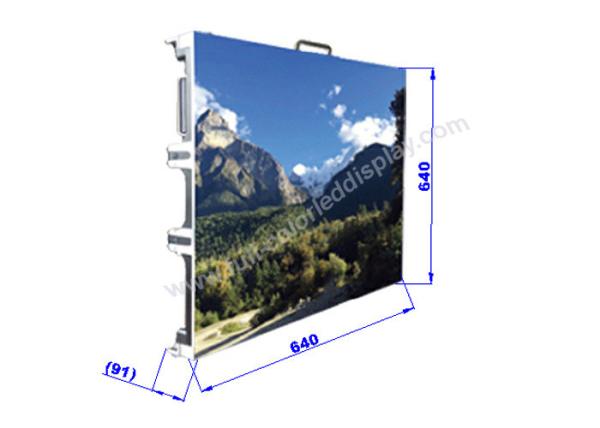 Customized Design P8 Indoor LED Video Wall Rental With Wide Viewing Angle