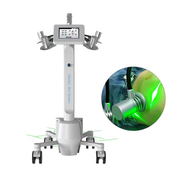 celulites da perda de peso da máquina do emagrecimento do laser de 532nm 635nm 6D anti tela táctil de 8 polegadas