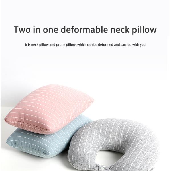 Specialty Stores Custom U-shaped Memory Foam Neck Support Pillow Set for Office and Travel