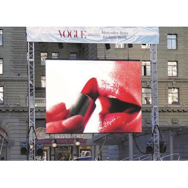 Облегченный прокат на открытом воздухе этапа привел индикаторную панель для видео- рекламы