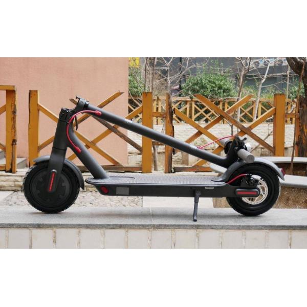 Adult Foldable Electric Scooter 8.5 Inch 2 Wheels Kick APP GPS For Sharing System