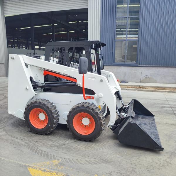 Small Forklift Slip Loader Multi-Function Diesel Skid Steer Loader 3433*1740*2007