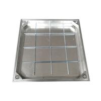 Intérieur matériel en aluminium de couverture de trou d'homme et extérieur enfoncés